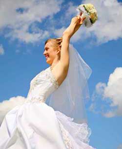 Bride Jumping
